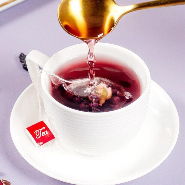 Premium Grade Wild-Harvested Black wolfberry mulberry rose combination tea