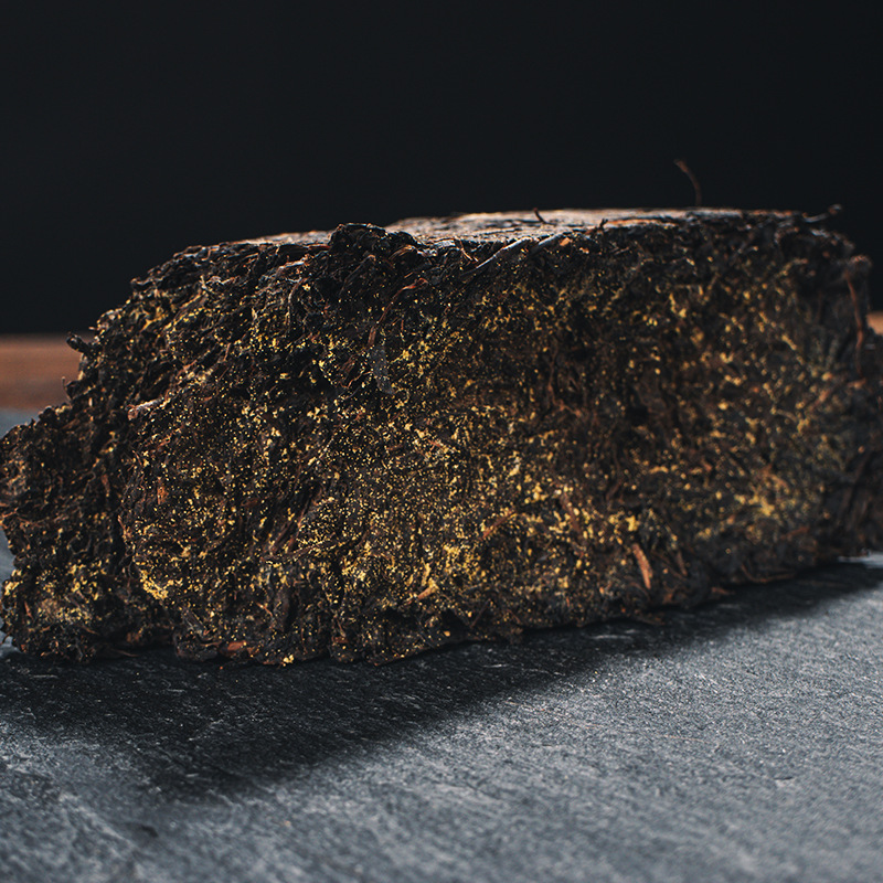 1kg Hunan Tianti Anhua Black Tea Golden Flower Tian Fu Brick Tea Anhua Black Tea