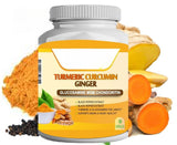 Turmeric Curcumin with Ginger and Bio pepper 2600mg Triple Strength Capsules 120