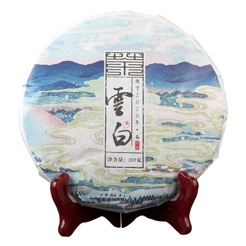 2020 Golden White Raw Puerh Tea 357g Cloud Like White Beauty Sheng Puer Premium Main image