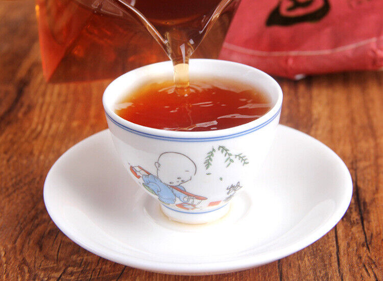 Iceland Jiao Mu Ripe Tea Cake Spring Tea New Tea Pu'er Seven Seed Cake Tea