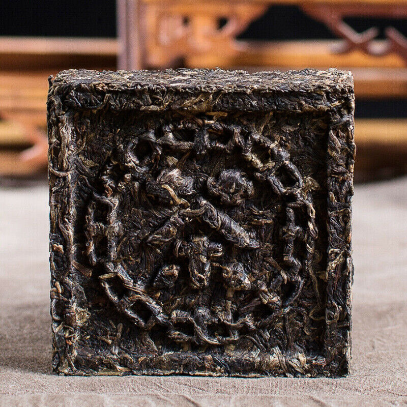 Yunnan CNNP Zhongcha Fulu Shouxi Pu'er Puer Puerh Tea Square Brick 100g