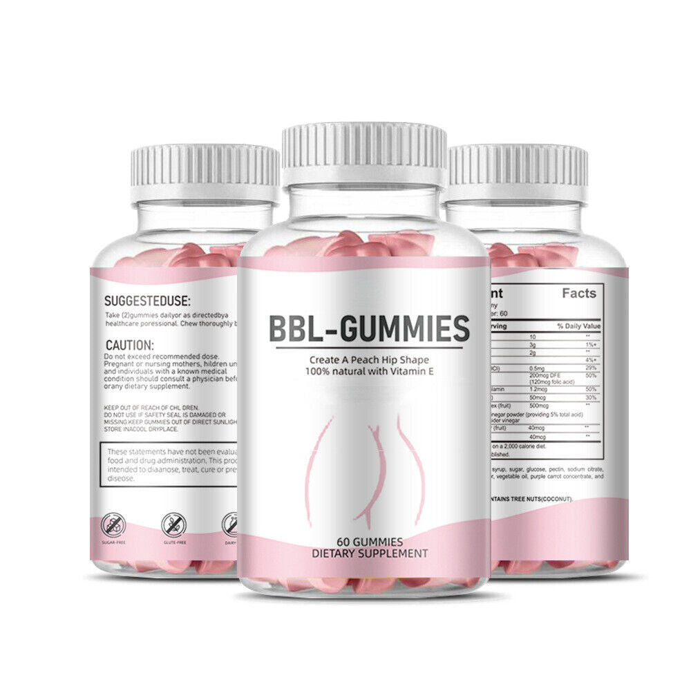 In Stock Butt Lift Gummies Butt Enhancement Hot BBL Gummies Zucker frei Pektin Main image