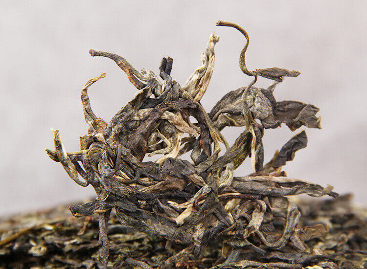 357g Ancient Tree Puerh Raw Tea Cake Traditional Handmade Puerh Material