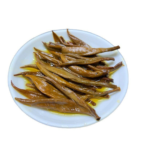 Yunnan Dian Hong Tea Fengqing Big Golden Needle Black Tea Bulk Tin 500g