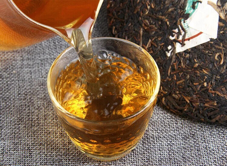 Yunnan Pu'er Tea Early Spring Raw Puer Yinhao Old Tea Qizi Cake Tea 400g