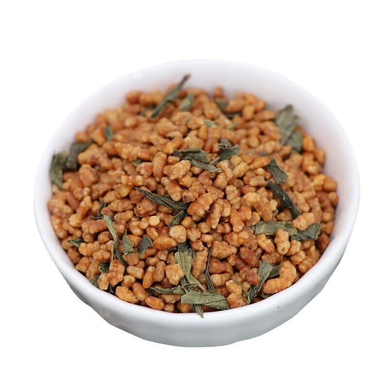 Xuan Mi Cha High Quality Brown Rice Green Tea Bag Genmaicha 100g