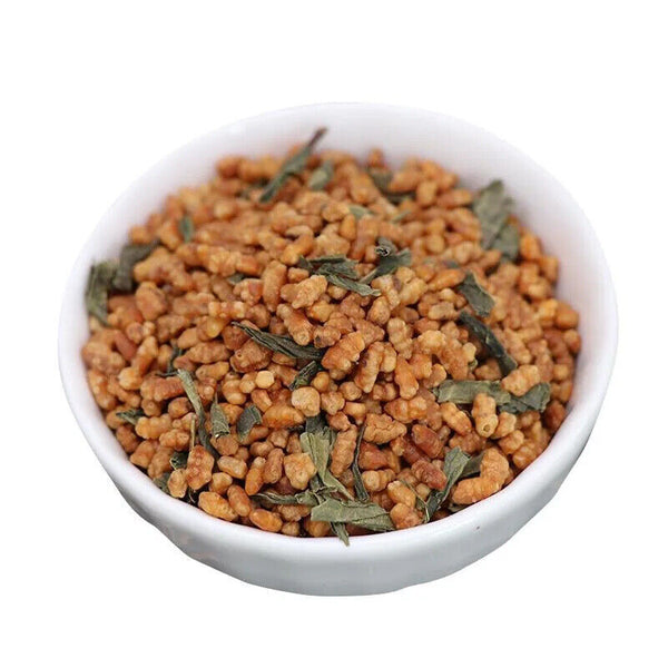 Xuan Mi Cha High Quality Brown Rice Green Tea Bag Genmaicha 100g