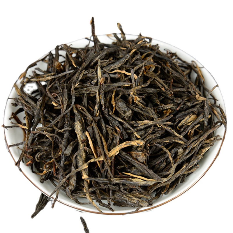 Fengqing Dian Hong tea raw Pine needles one bud two leaves straight black tea Main image