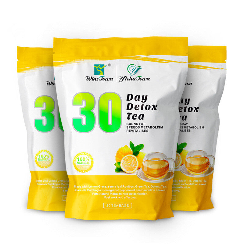 Peach Flavor Detox Fit Slim Tea 30 Days Weight Loss Tea Lemon Flavor Main image