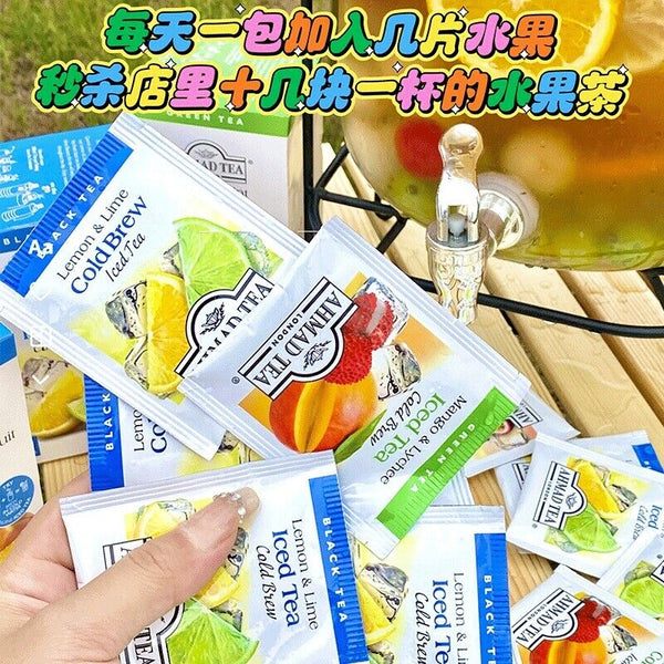 Cold Brew Fruit Tea Tasting Pack of 3 Flavors 6 Packs