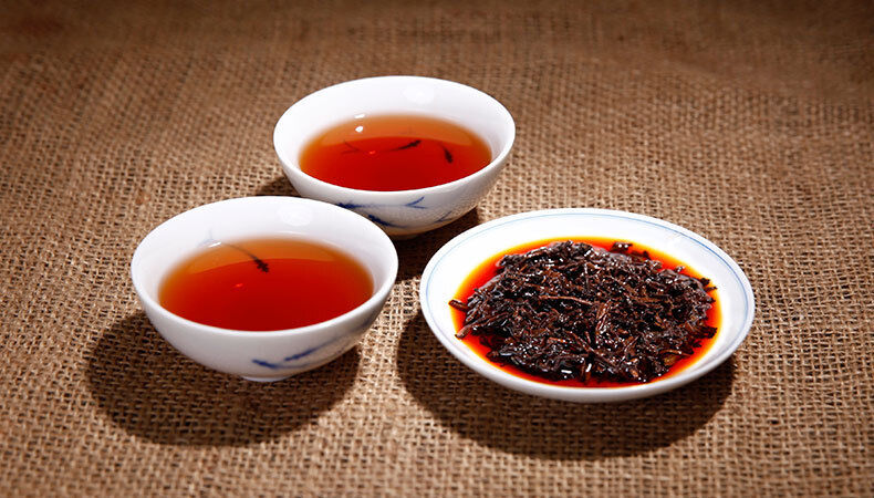 Yunnan Pu'er Tea Palace Pu'er Tea Cake Pu'er Tea Ripe Tea Palace Cake 200g
