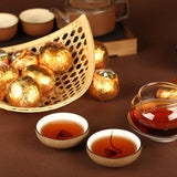 500g Chen Pi Pu'er Ripe Tea Yunnan Tea Healthy Drink 500g大红柑 315橘普