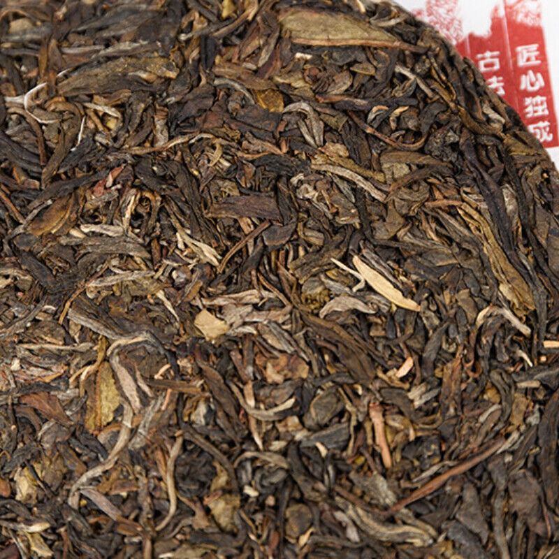 357g Ancient Tree Tea LaoBanZhang Tea Cake Pu'er Tea  Spring Tea Qizi Cake Tea