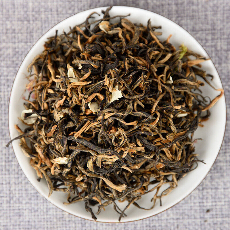 Yunnan Tea Jasmine Dian Hong Tea Jasmine Mao Feng Dian Hong Tea 100g 3.5 Oz Secondary image