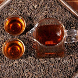 Premium Yunnan China Loose Leaf Black Puer Tea Ripened Cooked  Bulk Puerh Tea