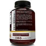 Premium Berberine HCL Pills 1200mg Plus Organic Ceylon Cinnamon - 120 Capsules