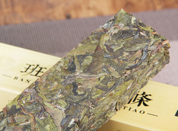 Pu'er Raw Tea Banzhang Gold Bar Ancient Tree Tea Yunnan Column Tea 300g