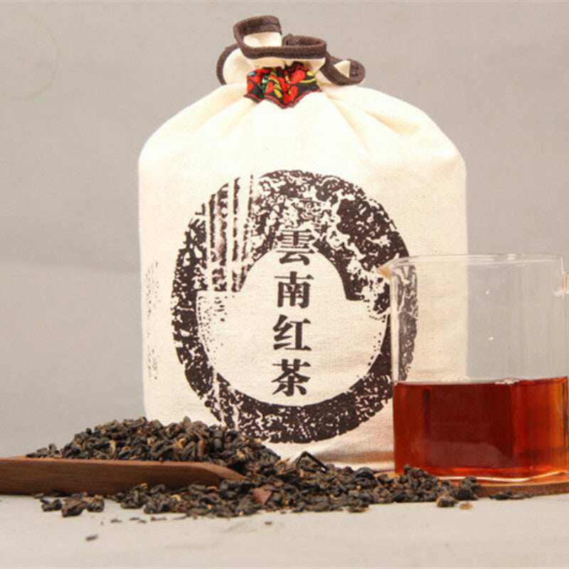 1000g Tea Early Spring Honey Rhyme Gold Screw Red Dianhong Food Kunming Crested Main image