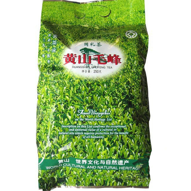 250g Organic Early Spring Huangshan Maofeng Tea China Weight Loss Tea Green Tea