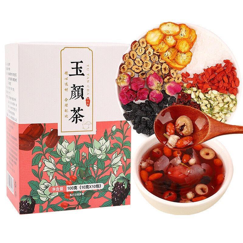 Classic Organic Jade Rock Jasmine Tea Mulberry Goji Berry Tea -100g Main image