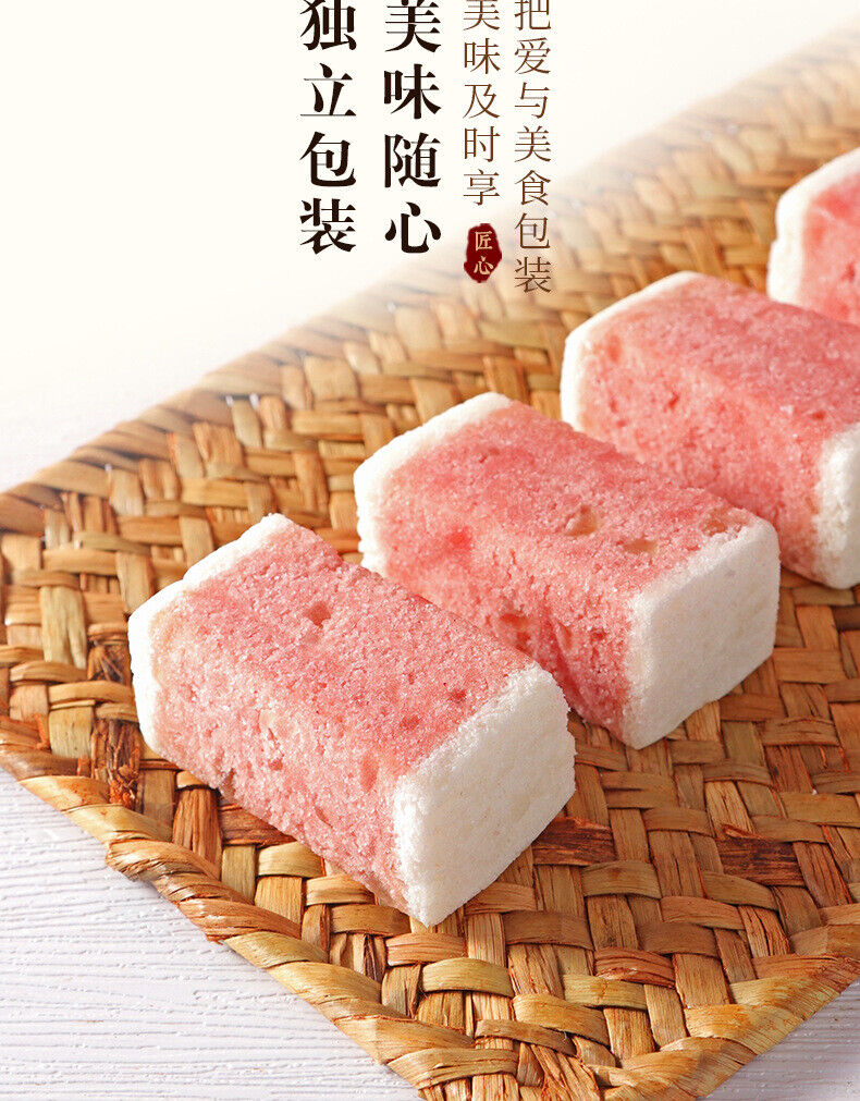 White Peach Oolong Euryale Cake Breakfast Sugar-Free Snack
