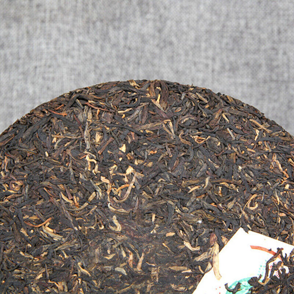 Big Leaf Pu-erh Green Tea Cake Health Care Natural 400g Yunnan Old Pu'er Raw Tea