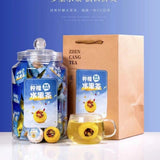 Freeze Dried Lemon Peach Oolong Tea Cold Brew Individual Packs