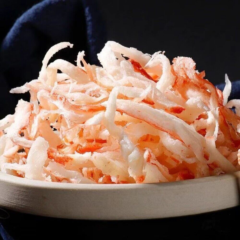 Instant Hand-Torn Charcoal-Grilled Squid Strips All-Natural Low-Calorie Snack