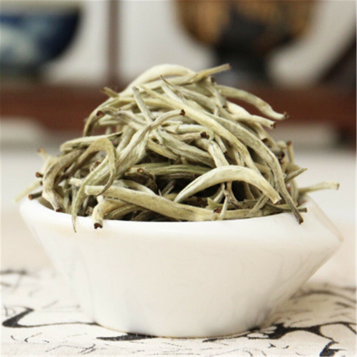 Weißer Tee Organic Bai Hao Yin Zhen Silver Needle White Loose Leaf Buds Tea Secondary image