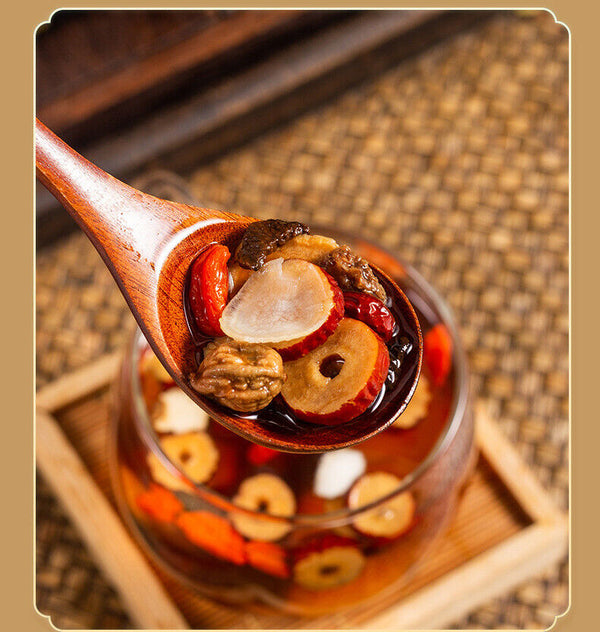Ginseng Herbal Tea Mix Healthy Energy Drink with Goji Berry Maca