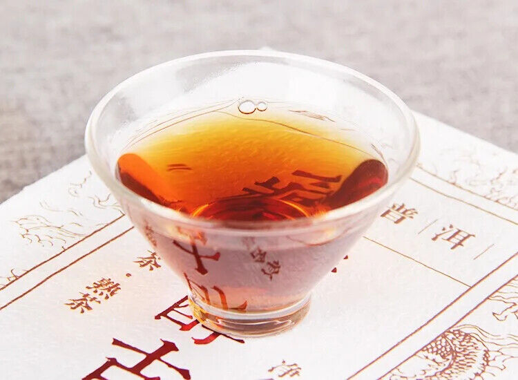 High Quality Yunnan Shu Puer Tea Brick Fermented Pe Er Slimming Tea Brick 1000g