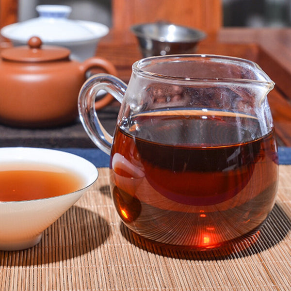 Imperial Seal Cooked Tea Big Leaf Tea Cake 357g/12.59oz Natural Pu'er Tea