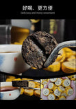 500g de thé de pièce d'or vieilli thé noir Anhua fleur d'or granulés de thé noir