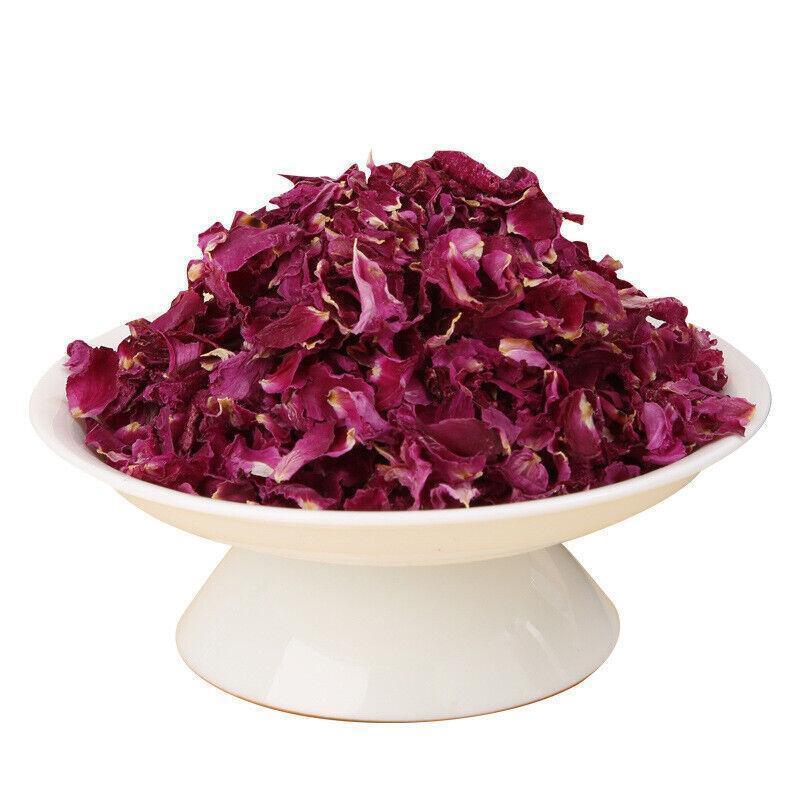 Natural handmade picking Pingyin Double Petal Red Rose Petal Flower Tea