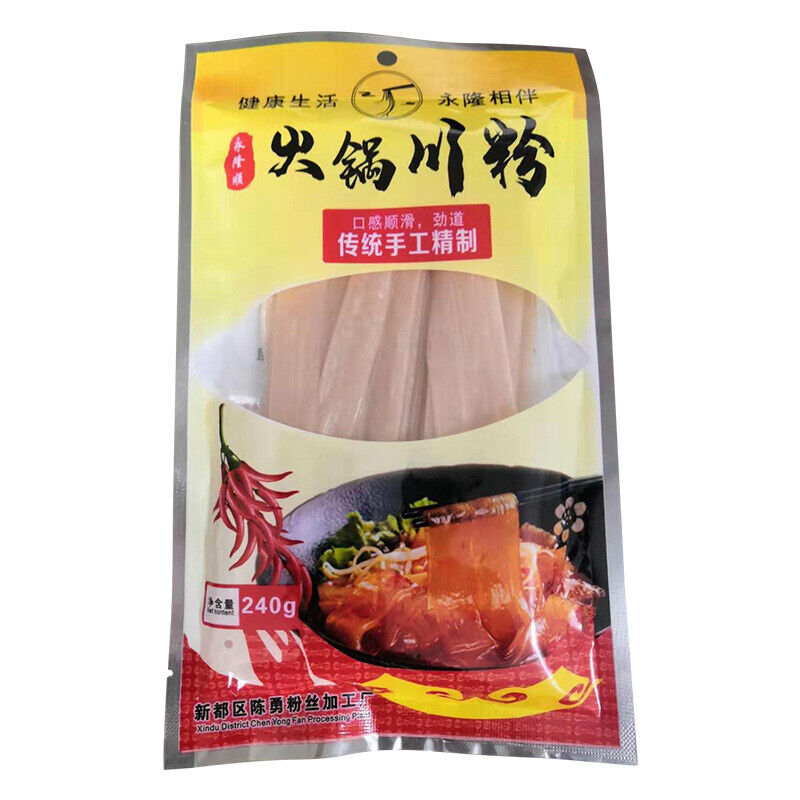 Sichuan Steamboat Noodles Flat Potato Noodles Without Non-halal Ingredient 240g