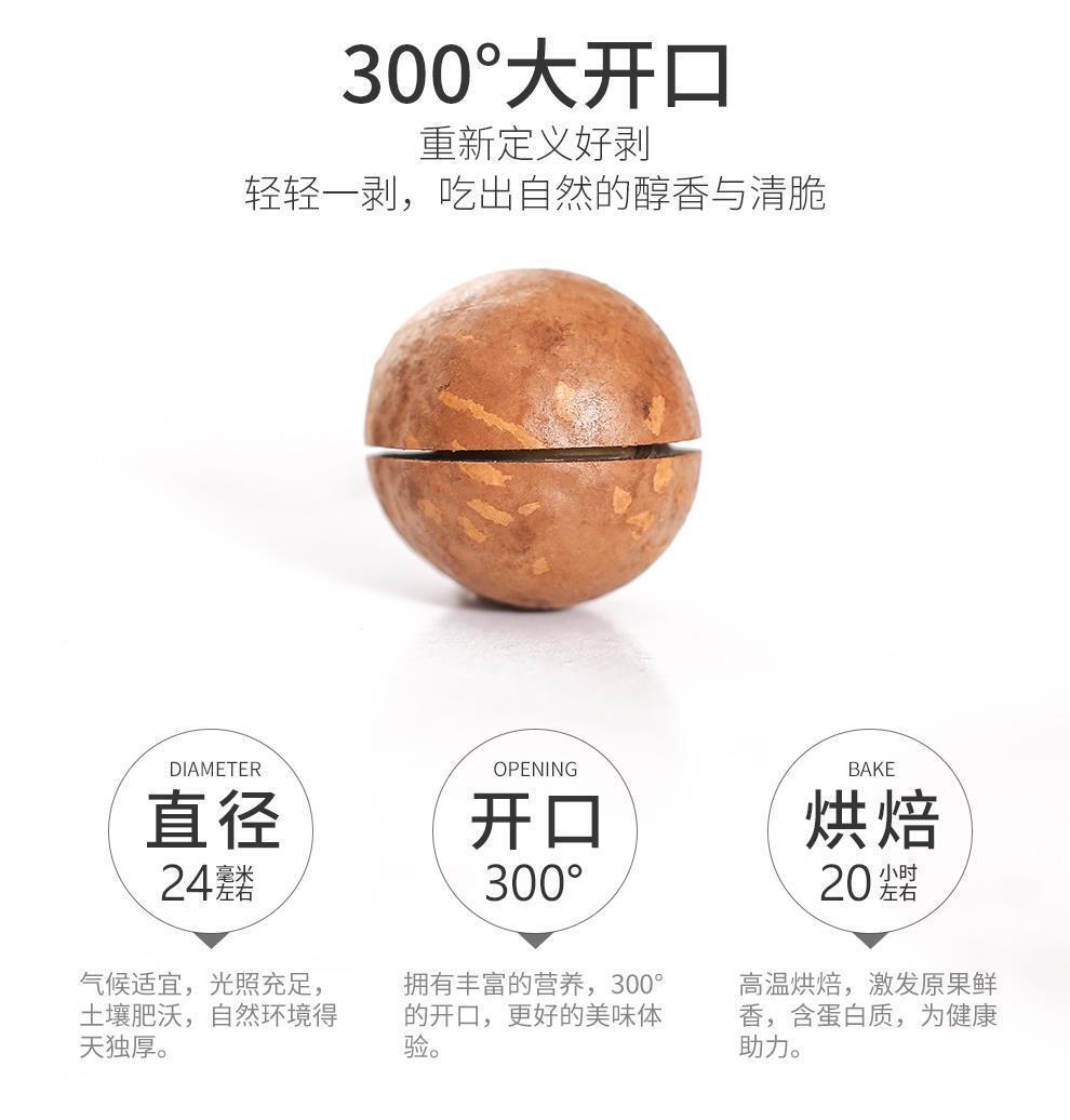 Macadamia Nuts Snacks Creamy Flavor Casual Dried Fruits
