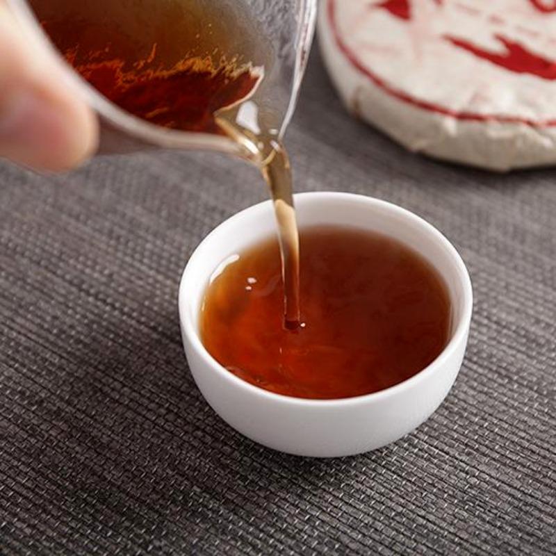CIFbuy 100g Yunnan Pu-erh Ripe Tea Small Cake Big Tree Cooked Puerh Tea Pu'er Blakc Tea