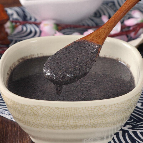 CIFbuy Cooked Black Sesame Powder Meal Replacement Powder Black Sesame Paste 500G