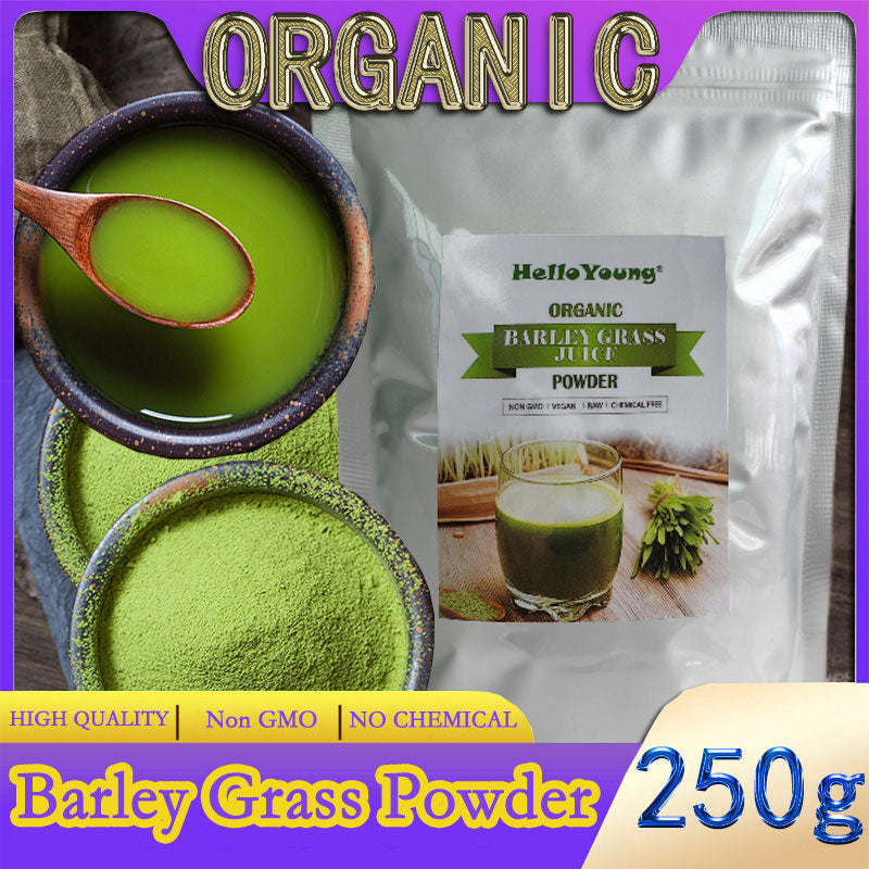 Barley grass official store Organic Barley Grass Powder original 250g moistening intestines, burning fat Main image