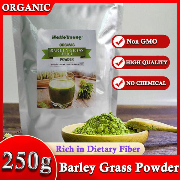 Barley Grass Powder 100% Pure and Natural for lose weight barley powder pure organic body detoxification, moistening intestines