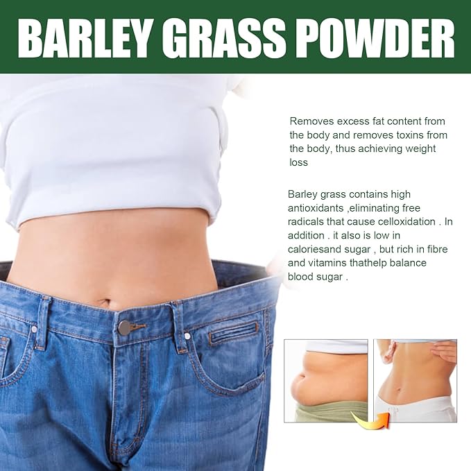 HelloYoung Imported Unsweetened Premium Organic Barley Grass Gluten-Free Soy-Free Vegan & Paleo – Daily Greens Booster Secondary image