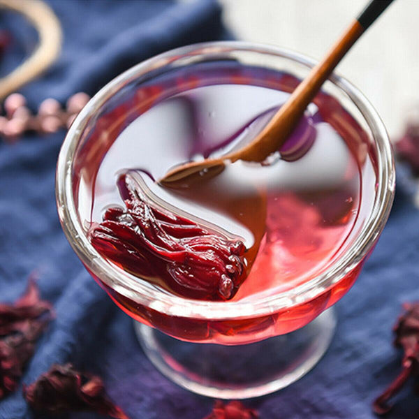 CIFbuy Dried Flower Tea Roselle Tea Rose Luoshen Flower Tea  Leaves Sour Plum Soup Rose