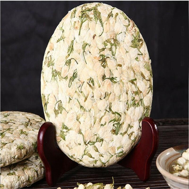 CIFbuy 200g Top Grade Dried Jasmine Tea Organal Bud Flower Tea Green Tea Cake Blooming