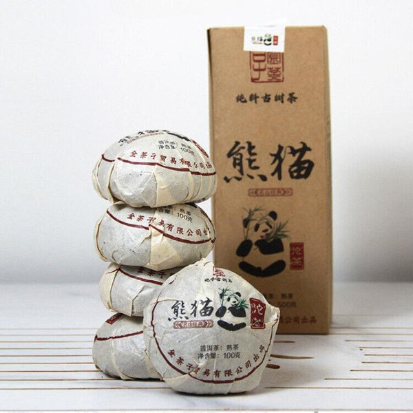 CIFbuy Yunnan Ancient Tree Pu'er Tuocha 100g Old Tea Ripe Pu'er Tea