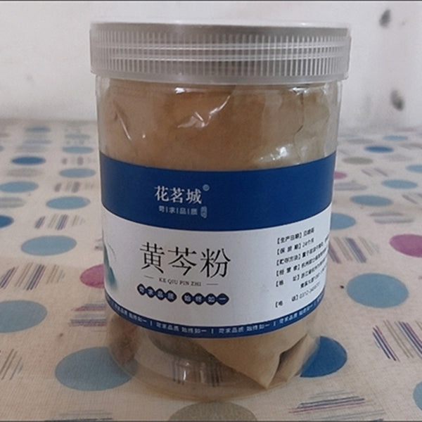 Huang Qin Powder Scutellaria 100% Pure Chinese Herbs Skullcap Root Powder 250g
