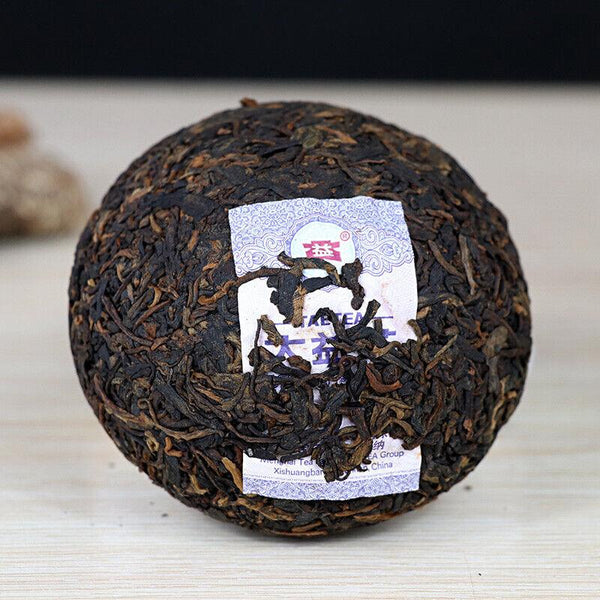 CIFbuy V93 Yunnan Menghai TAETEA Dayi Pu-erh Chinese Pu'er Tea Tuo Cha 2017 Ripe 500g