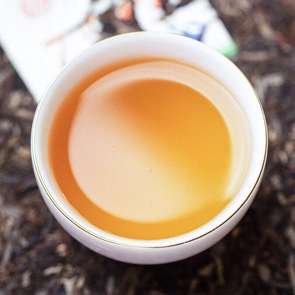 CIFbuy 2007 Xinghai 7533 Green Cake Raw Puerh Tea 357g Menghai Qi Zi Bing Puer Pu'er