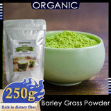Pure Organic Barley Grass Original Powder Juice Drink 250g lowering cholesterol, beautiful skin, healthy slimming drink