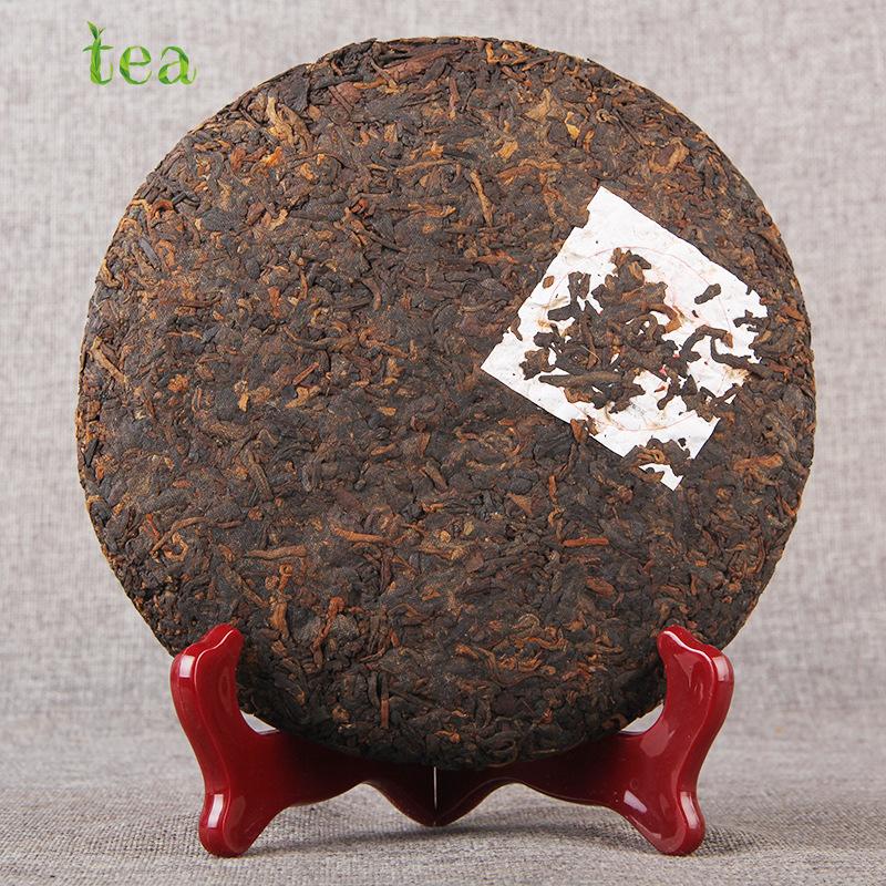CIFbuy Yunnan Pu'er Menghai Qizi Cake Tea Menghai Gongbing Mature Tea 357g
云南普洱勐海七子饼茶 勐海贡饼熟茶 357克